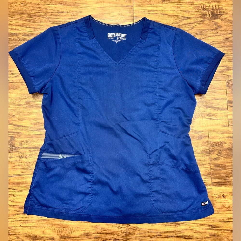 Grey’s Anatomy Scrub Top Size Large